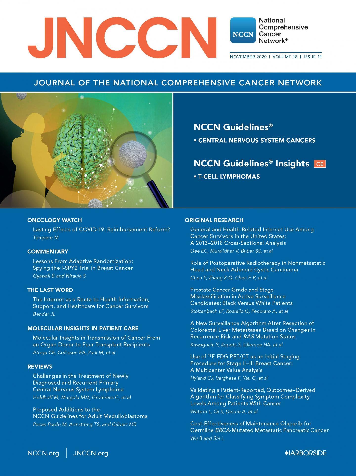 JNCCN研究评估了奥拉帕尼治疗转移性胰腺癌的成本效益